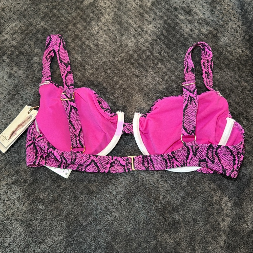 Jessica Simpson Snake Bikini Top - Picture 2 of 2